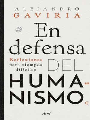 cover image of En defensa del humanismo